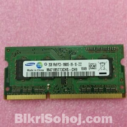 Samsung 2GB 1RX8 DDR3 1333MHz Laptop RAM Memory